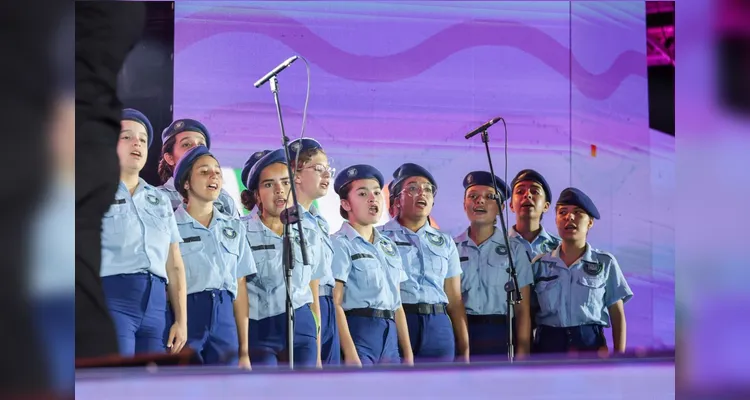 Registros da apresentação