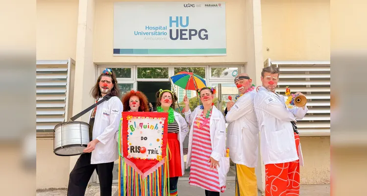 Bloquinho Risotril 2026 leva clima de Carnaval a hospitais de Ponta Grossa