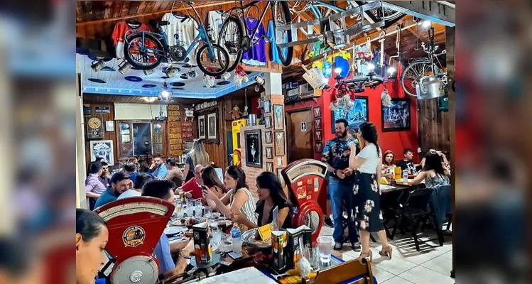 O ambiente é um dos principais diferenciais do boteco