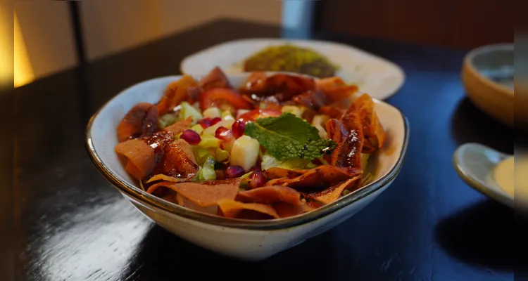 Restaurante tem uma infinidade de pratos típicos árabes