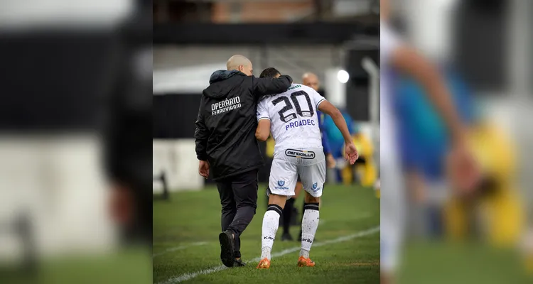 Debaixo de chuva, Operário e Maringá FC ficam no empate