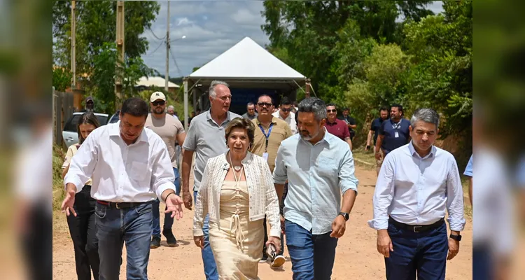 Cerimônia contou com a presença de liderança municipais e do Governo do Estado.