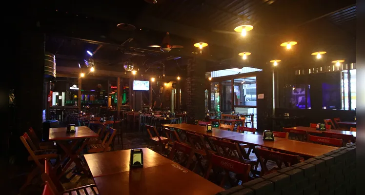 Espaço conta com amplo e aconchegante ambiente