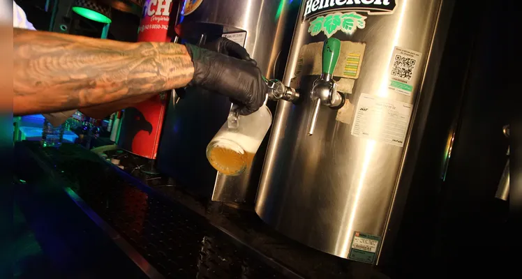 Chope gelado e drinks estão entre os diferenciais do Estação PG