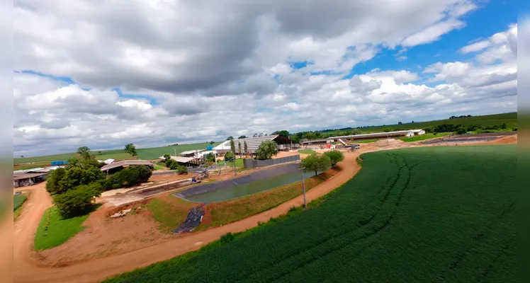 A Fazenda Frísia está localizada em Carambeí