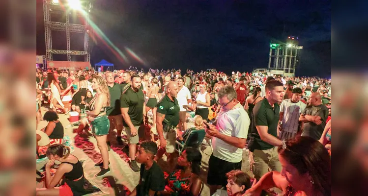 Forte aparato de segurança garante tranquilidade na 1ª noite de shows do Verão Maior
