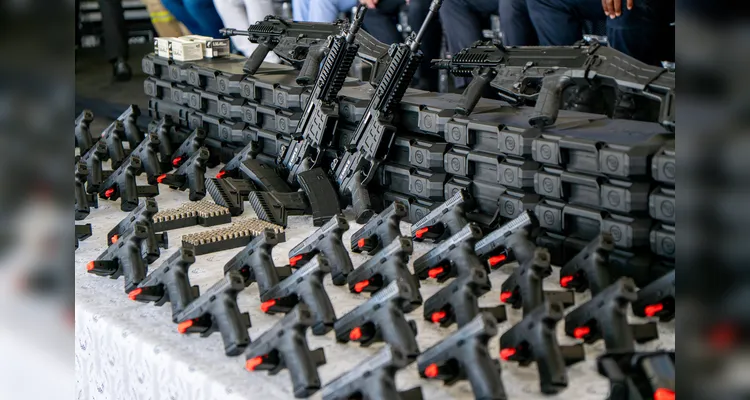 PG entrega novas armas à Guarda com economia de R$ 1,5 milhão