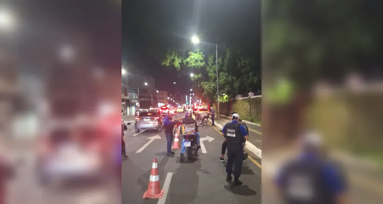 Operação ocorreu no Centro e no bairro Contorno
