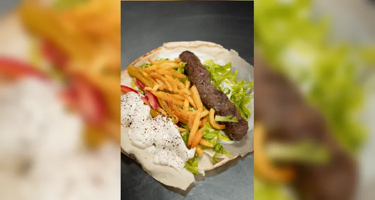 Restaurante tem uma infinidade de pratos típicos árabes