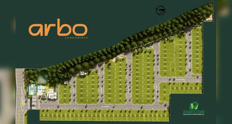 Empreendimento é composto por quase 130 lotes residenciais