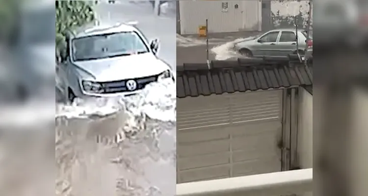 Idoso morre arrastado por enxurrada durante chuva em SP