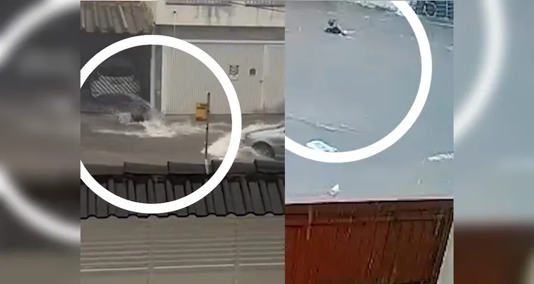 Idoso morre arrastado por enxurrada durante chuva em SP