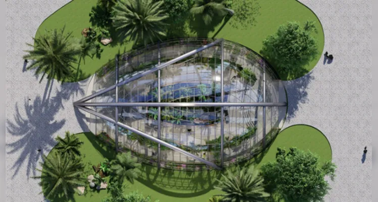 Jardim Botânico projeta estufas e 'Playground' para crianças em Ponta Grossa