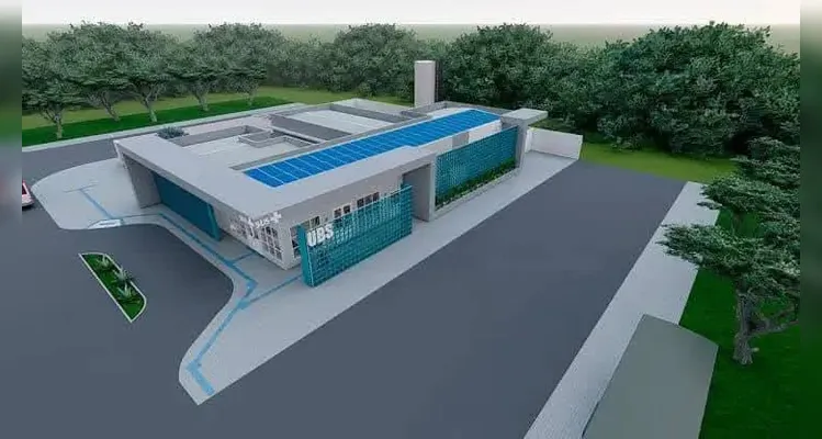 A UBS João Gelinski terá 389,78 metros quadrados de área construída.