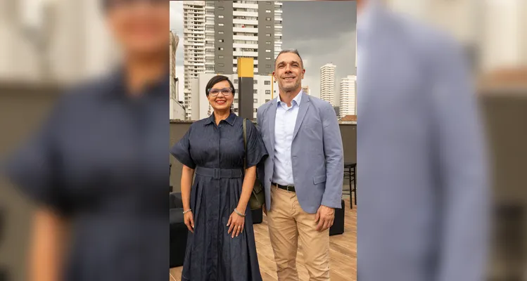 Larisa Gambrell e Elardino Godinho
