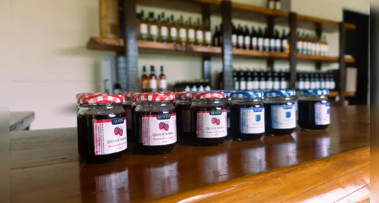 Entre os produtos fabricados pela Sozim estão as geléias