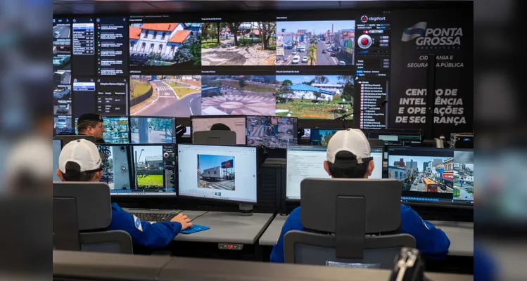 Ponta Grossa receberá 98 câmeras de segurança com Inteligência Artificial