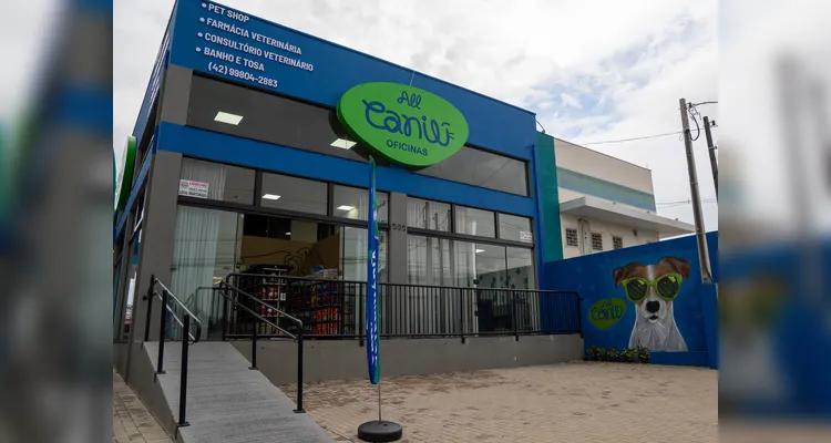 Nova loja está instalada em uma moderna e ampla estrutura