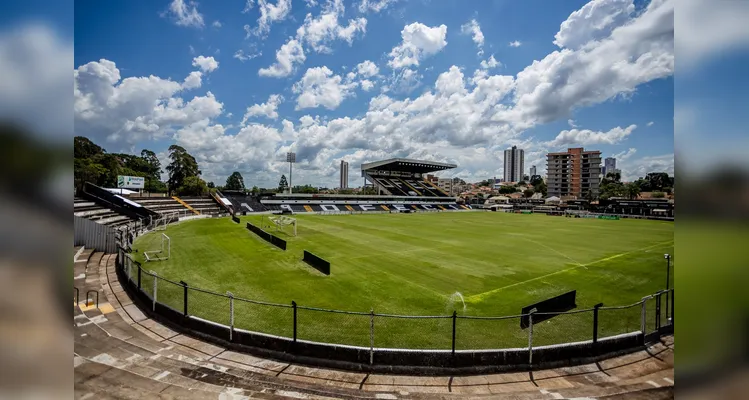 Estádio Germano Krüger, em Ponta Grossa