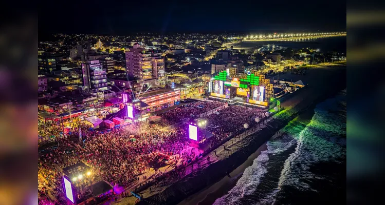 Confira os registros do show do Alok na abertura do Verão Maior Paraná