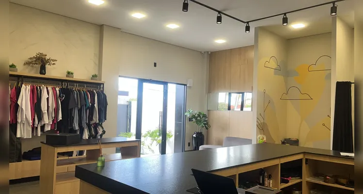 Loja está localizada no bairro de Uvaranas