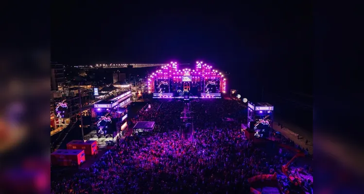 Shows sertanejos reúnem mais de 159 mil pessoas no Litoral do Paraná