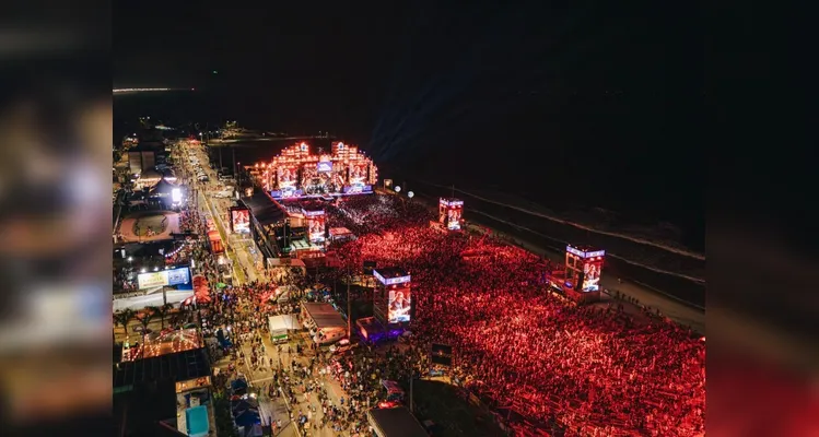 Shows sertanejos reúnem mais de 159 mil pessoas no Litoral do Paraná