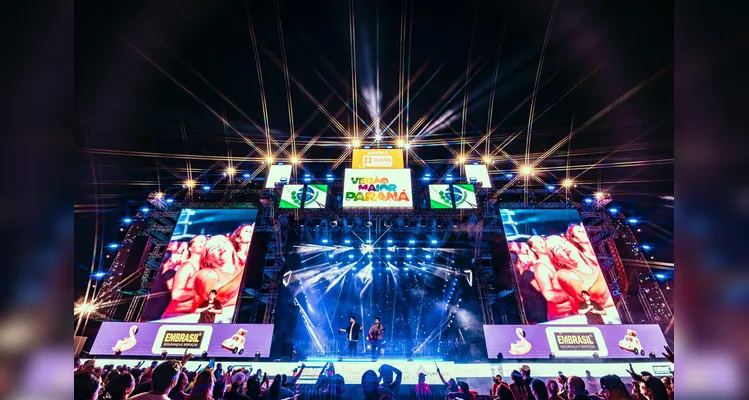 Shows sertanejos reúnem mais de 159 mil pessoas no Litoral do Paraná