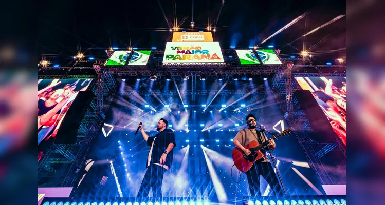 Shows sertanejos reúnem mais de 159 mil pessoas no Litoral do Paraná