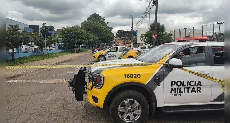 'Bomba' dentro de caminhão em Ponta Grossa é falsa; 'artefato decorativo'