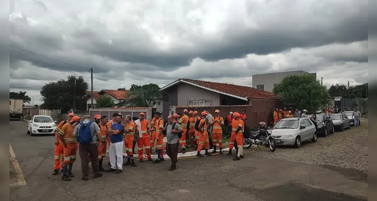 'Bomba' dentro de caminhão em Ponta Grossa é falsa