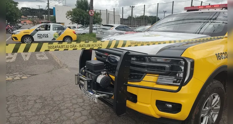 'Bomba' dentro de caminhão em Ponta Grossa é falsa; 'artefato decorativo'