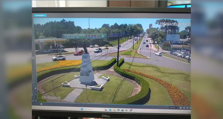 O programa utiliza câmeras de alta tecnologia, com funcionamento ininterrupto.