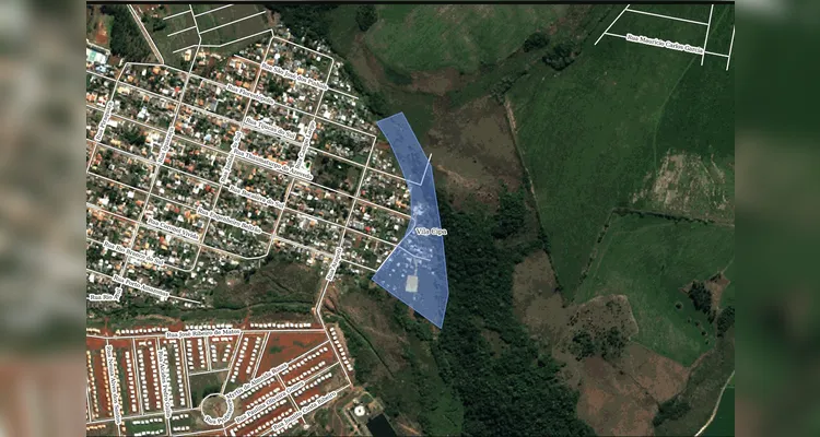 Mapeamento da Defesa Civil mostra áreas de risco.