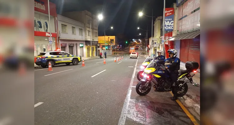Superintendência de Trânsito realiza operação ‘Corta Giro’ em Ponta Grossa
