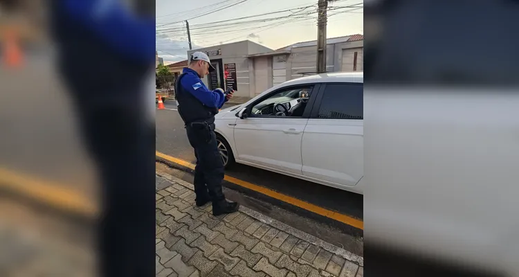 Superintendência de Trânsito realiza operação ‘Corta Giro’ em Ponta Grossa