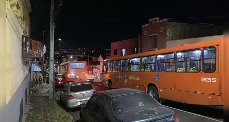 Veja imagens do local do grave atropelamento no Centro de PG