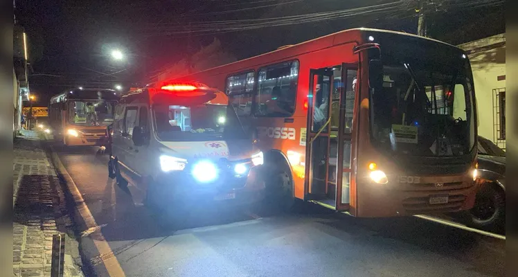 A ocorrência foi atendida pelo SAMU e por equipes da Guarda Civil Municipal