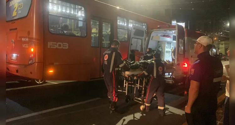 Veja imagens do local do grave atropelamento no Centro de PG