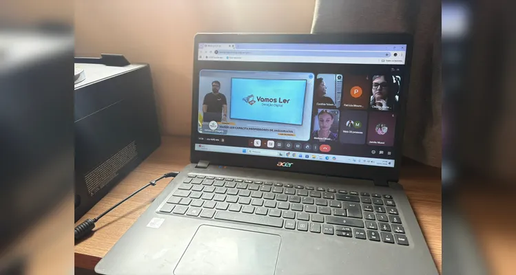 Confira os registros da formação com as professoras de Jaguariaíva.