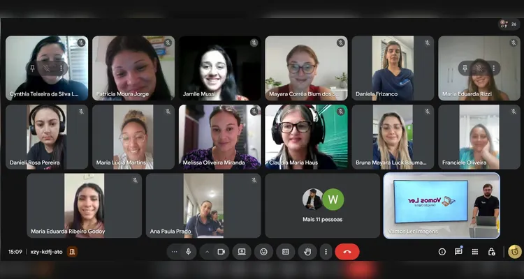 Confira os registros da formação com as professoras de Jaguariaíva.