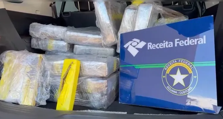 Receita Federal realiza ações e retém drogas avaliadas em mais de R$ 800 mil no PR