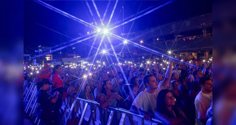 Shows do Verão Maior Paraná reúnem 117 mil pessoas em Matinhos e Pontal