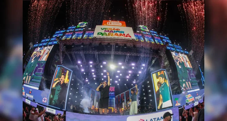 Shows do Verão Maior Paraná reúnem 117 mil pessoas em Matinhos e Pontal