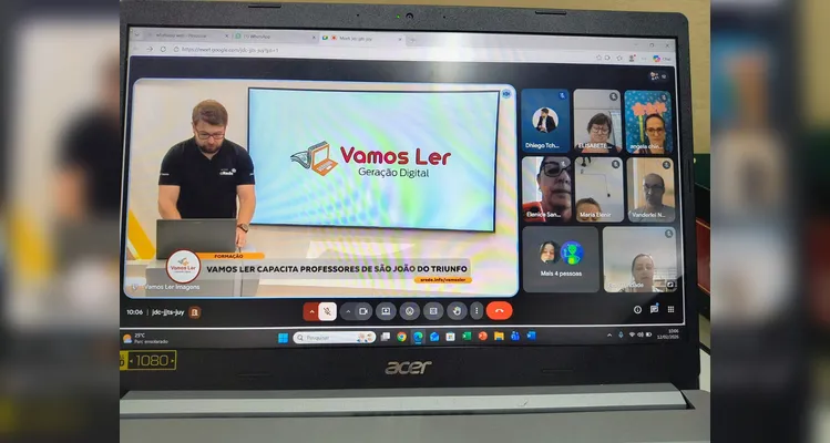 Veja os principais registros da capacitação com a equipe de ensino de São João do Triunfo.