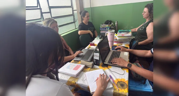 Confira a série de registros realizados pelos educadores ao longo da formação.