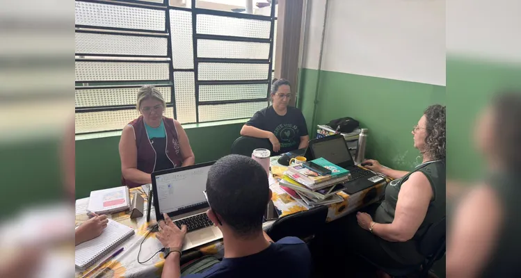 Confira a série de registros realizados pelos educadores ao longo da formação.