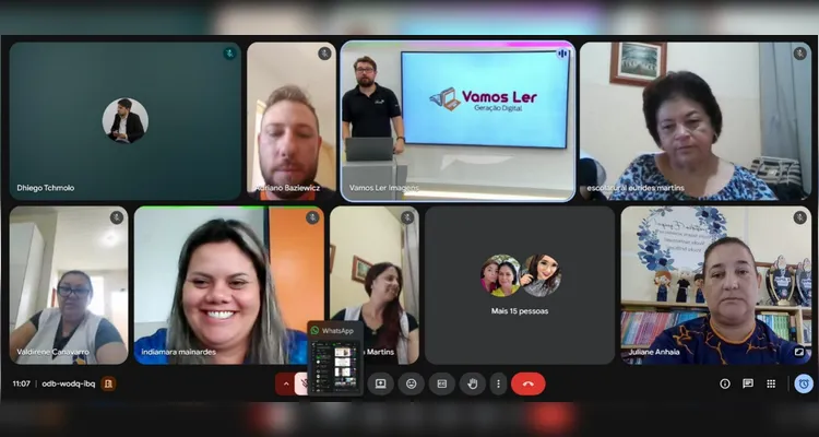 Confira a série de registros realizados pelos educadores ao longo da formação.