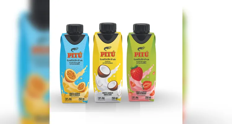 A famosa 'Pitú' avança no mercado com suas novas bebidas |
