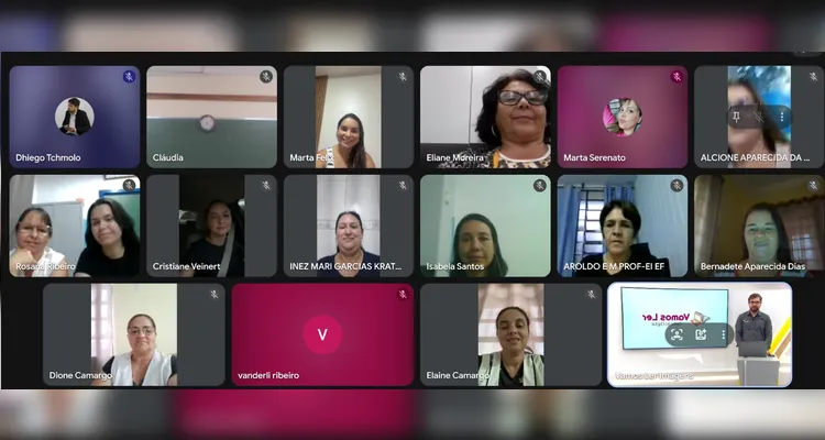 Veja os registros destaques da sexta capacitação do Vamos Ler.